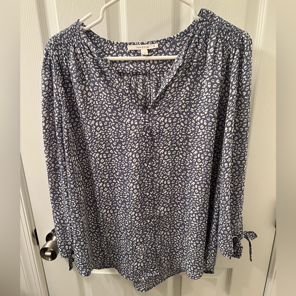 Periwinkle pattern shirt